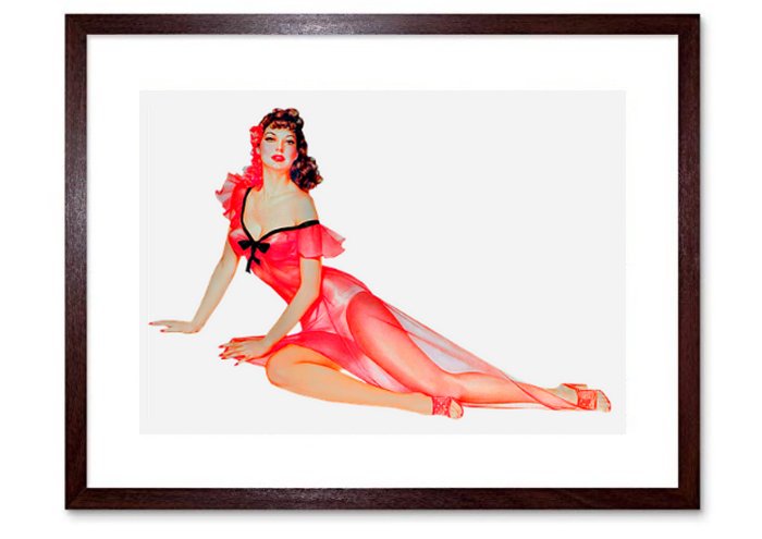 Retro Pin Up Girl 3